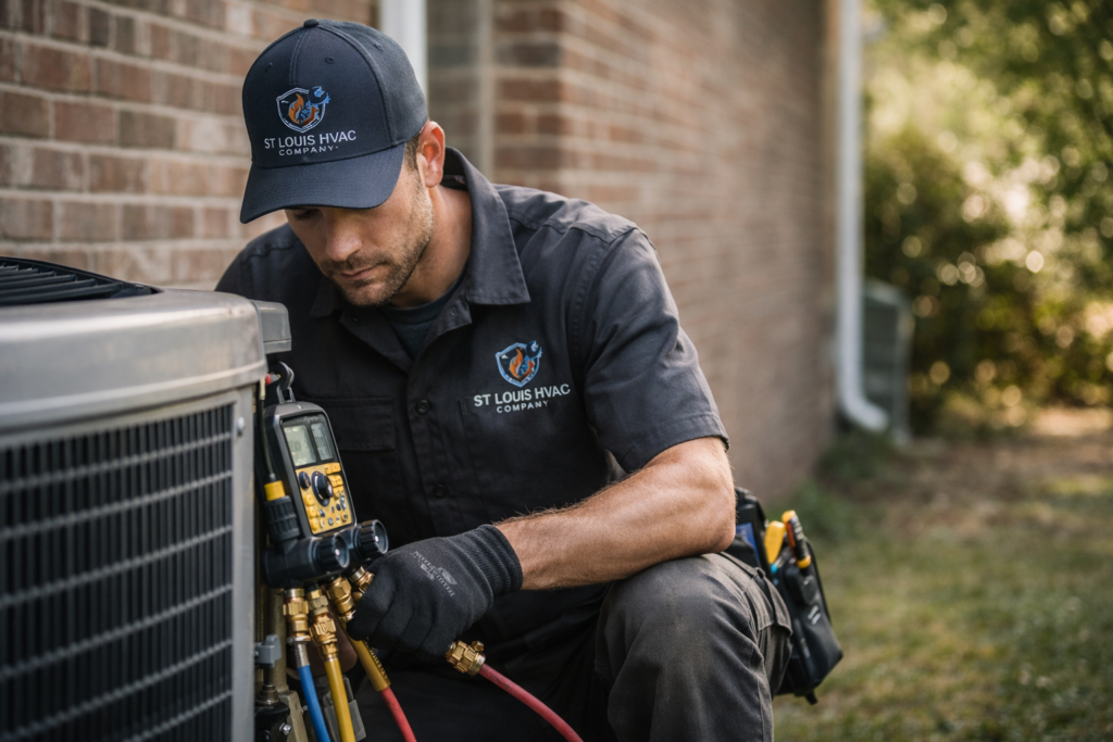 Heat P{ump installtion st louis